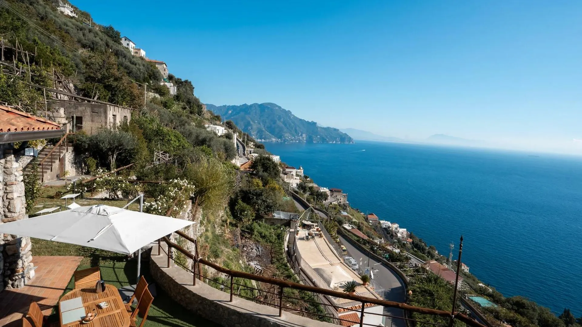 Villa Santa Rosa Con Jacuzzi E Vista Panoramica Amalfi